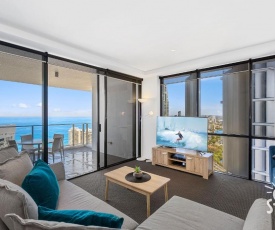 Circle on Cavill Surfers Paradise – 2 Bedroom Ocean View on level 40!!