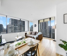 A Stylish 2BR CBD Apt with Beautiful City Views