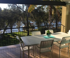 Reflections on the Murray river near Mandurah