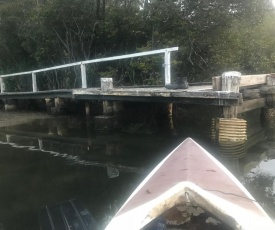 Water side house with a jetty